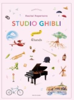 Studio Ghibli Recital Repertoire Piano Duet for piano 4 hands (intermediate)