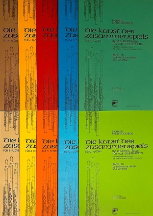 Die Kunst des Zusammenspiels Bundle 3 f�r 3 und 4 Fl�ten Set mit 10 B�nden (Syrinx30 bis Syrinx39)