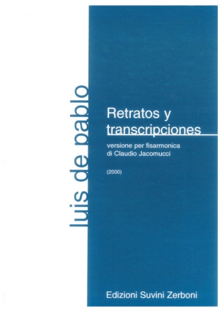 Retratos Y Transcripciones Accordion Score