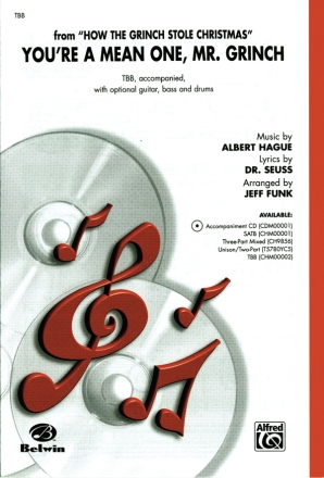 You'Re A Mean One Mr Grinch Lower voices