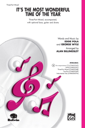 Its The Most Wonderful Time Mixed voices