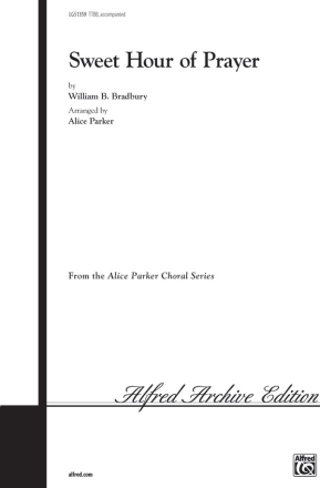 Sweet Hour Of Prayer/Ttbb Lower voices