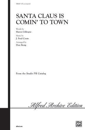 Santa Claus Is Coming To Town Mixed voices