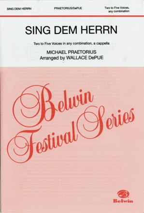 Sing Dem Herrn Mixed voices