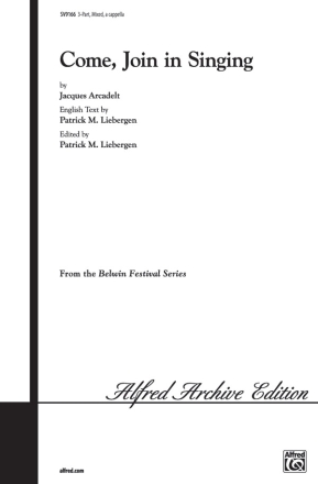 Come Join In Singin Mixed voices