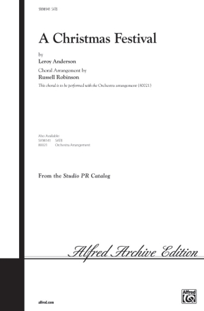 Christmas Festival, A (W/Orch)SATB Mixed voices