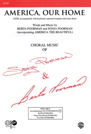 America Our Home Mixed voices