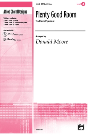 Plenty Good Room SATB Mixed voices
