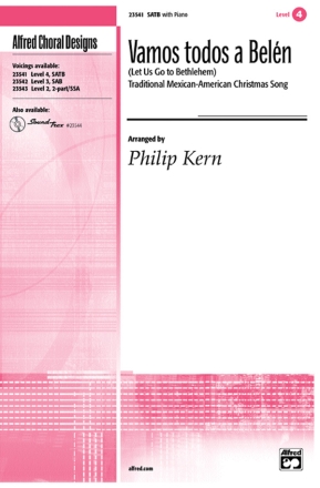 Vamos todos a Belen SATB Mixed voices