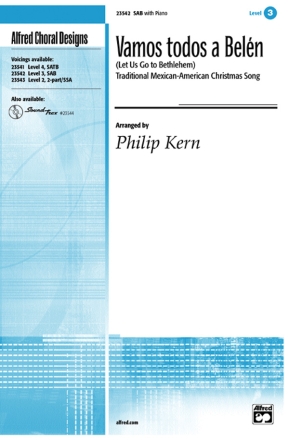 Vamos todos a Belen SAB Mixed voices