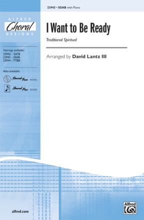 I Want to Be Ready SSTB Mixed voices