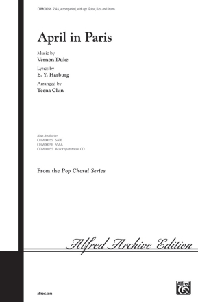April in Paris (SSAA) Upper voices