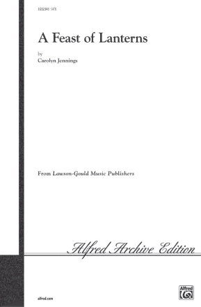 Feast of Lanterns (SATB) Mixed voices