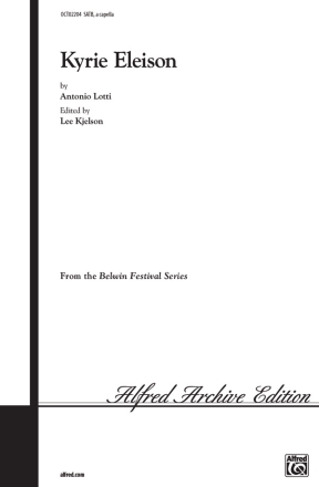 Kyrie Eleison (SATB a cappella) Mixed voices
