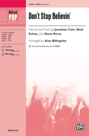 Dont Stop Believin SATB Mixed voices