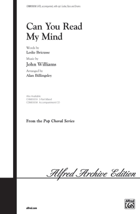 Can You Read My Mind? (SATB) Mixed voices