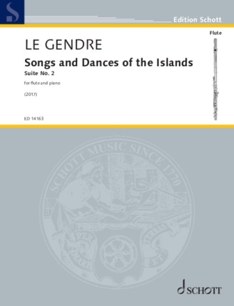 Songs and Dances of the Islands - Suite No. 2 for flute and piano