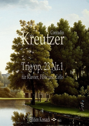 Trio op.23  Nr.1 fr Klavier, Flte und Violoncello Partitur und Stimmen
