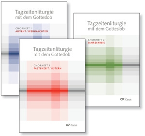 Tagzeitenliturgie mit dem Gotteslob. Set Coro SATB / SAM, z.T. mit Orgel Set / Paket