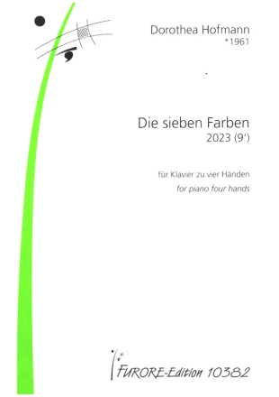 Die sieben Farben (2023) fr Klavier zu vier Hnden