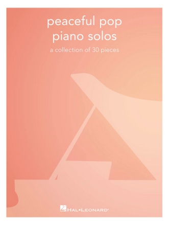 Peaceful Pop Piano Solos for piano Book