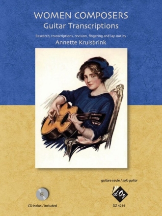 Women Composers - Guitar Transcriptions Guitar Book & CD