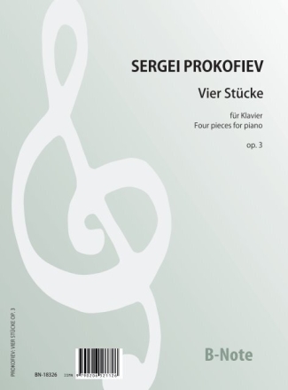 Vier St�cke op.4  f�r Klavier