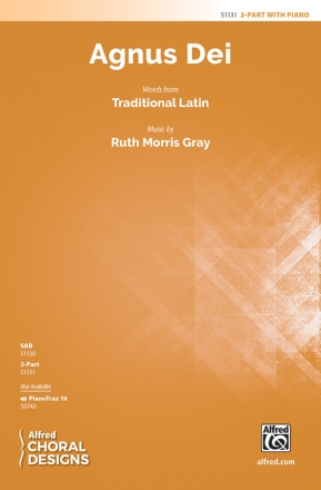 Agnus Dei 2 PT 2-Part, Unison and Equal Voice