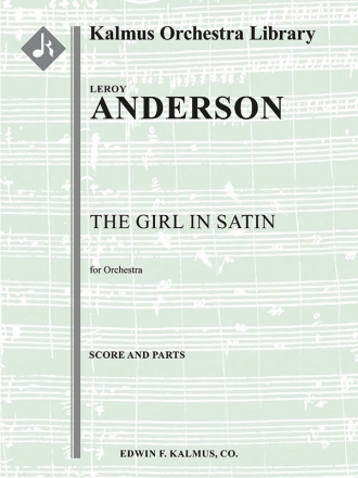 Girl in Satin, The (f/o) Full Orchestra