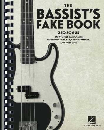 The Bassist's Fake Book Bass Guitar Book