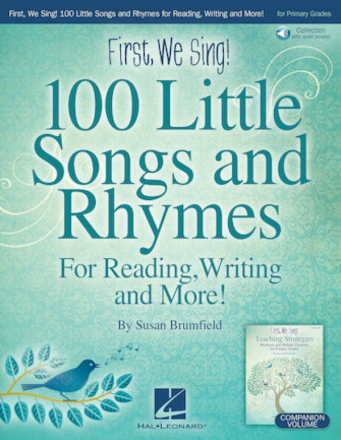 First, We Sing! 100 Little Songs And Rhymes Gesang Buch + Online-Audio