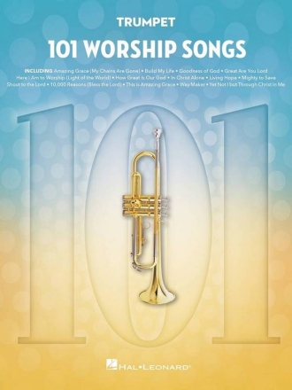 101 Worship Songs  for trumpet