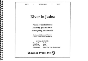 River in Judea Instrumental Accompaniment Stimmensatz
