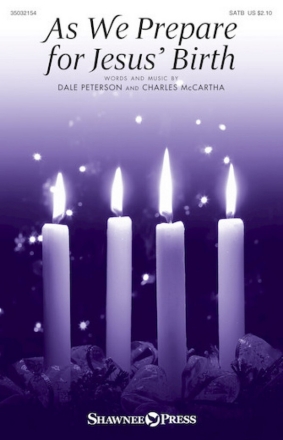 As We Prepare for Jesus' Birth SATB Chorpartitur