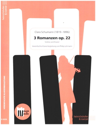 2 Romanzen op.22  (+QR-Codes) fr Violine und Klavier
