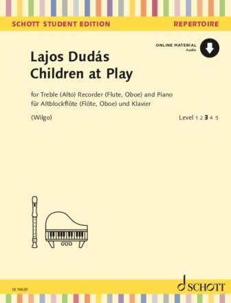 Children at Play Altblockflte (Flte, Oboe) und Klavier