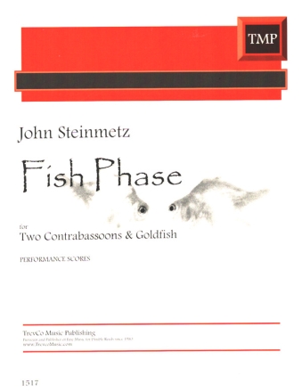 Fish Phase  for 2 contrabassoons and goldfish  2 scores