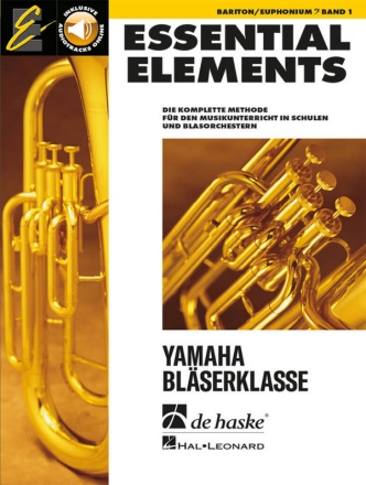 Essential Elements Band 1  (+Online-Audio) fr Blasorchester Baritone/Euphonium BC