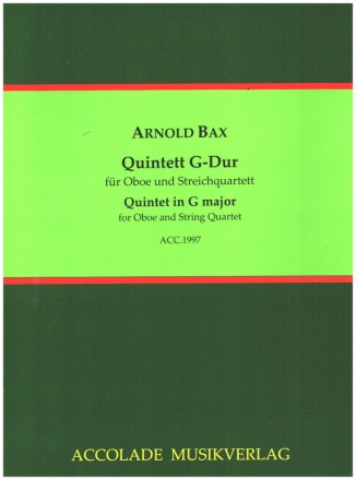 Quintett G-Dur  fr Oboe und Streichquartett Partitur und Stimmen