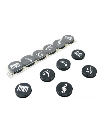 Magnet Music Notes   6er Pack