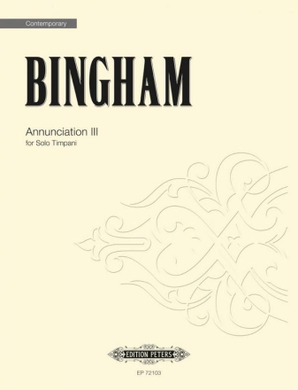 Annunciation III (solo timpani)
