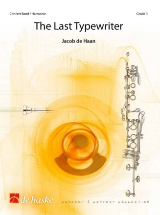 The Last Typewriter for concert band/harmonie score and parts