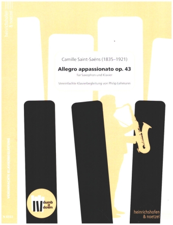 Allegro appassionato op.43  (+QR-Codes) fr Violine und Klavier