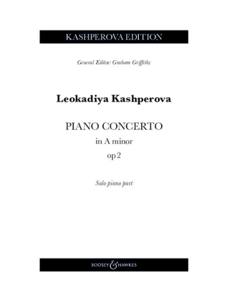 Piano Concerto in A minor op. 2 Klavier und Orchester Solostimme