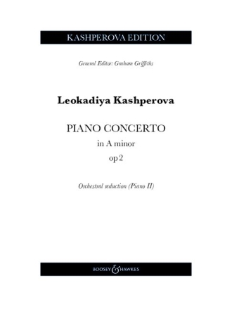 Piano Concerto in A minor op. 2 for piano and orchestra orchestral reduction (piano II)