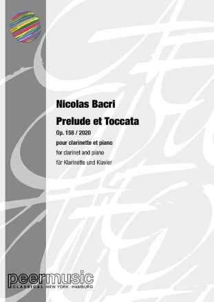 Prelude et Toccata op.158 fr Klarinette und Klavier