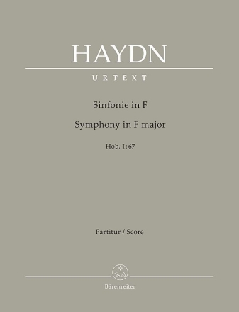 Sinfonie F-Dur Hob. I:67 fr Orchester Partitur