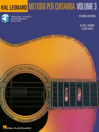 Metodo per Chitarra Volume 3 Guitar Book & Audio-Online