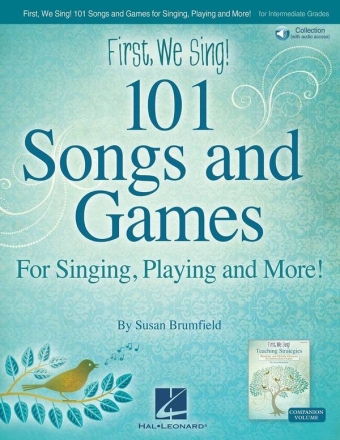 First We Sing! 101 Songs & Games Vocal Book & Audio-Online