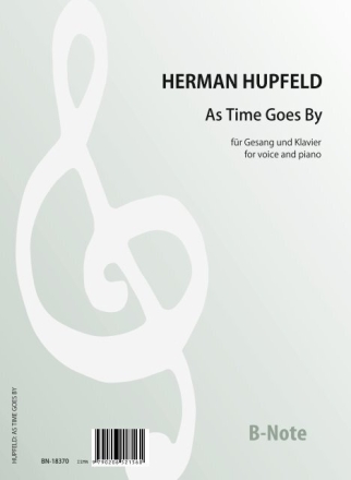 As Time Goes By (aus �Casablanca�)   f�r Gesang und Klavier (en)